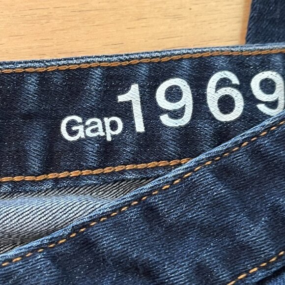 GAP 1969 Always Skinny Dark Wash Denim Jean sz. 29R - Picture 3 of 6